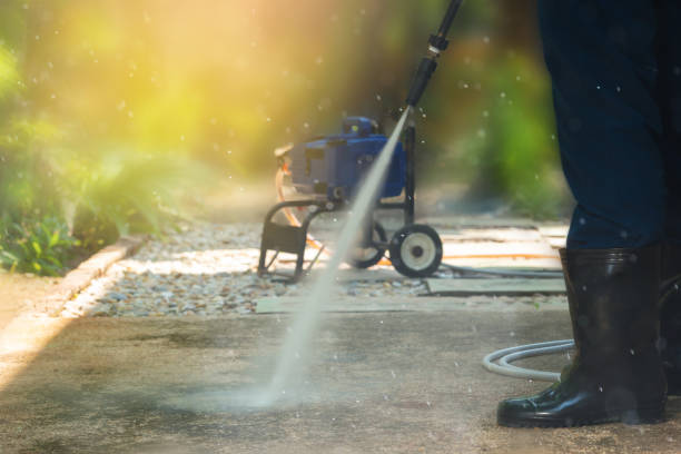 Post-Construction Pressure Washing in Pinehurst, TX